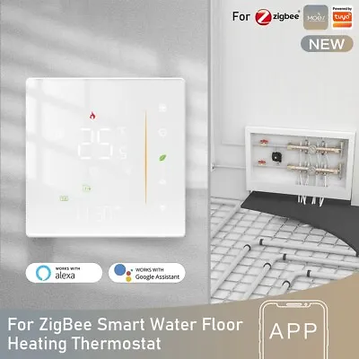 £36.98 • Buy For Zigbee Tuya Smart Thermostat Underfloor Heating Programmable-App Tools