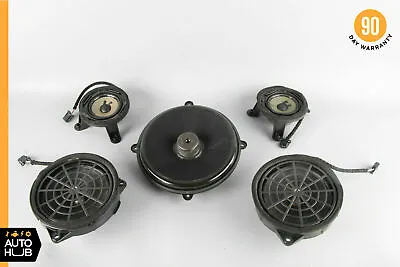 98-03 Mercedes W208 CLK320 CLK430 Door Speaker Speakers Subwoofer Set Of 5 OEM • $120.35