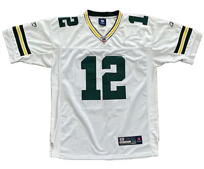 Green Bay Packers Aaron Rodgers #12 NFL Football Jersey Mens Size 48 Reebok Sewn • $32.95