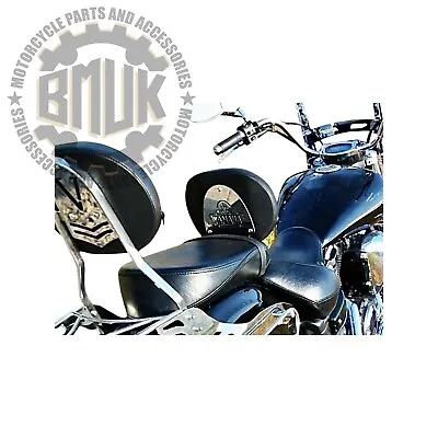 $148.18 • Buy Yamaha XVS 1300 VStar Midnight Star Classic Rider Driver Backrest Back Support