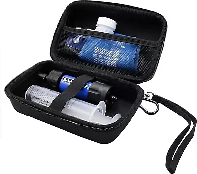 Water Filter Case For Sawyer Products Mini Water Filtration System Hard Carryin • $25.88