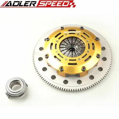 Adlerspeed Racing Clutch Twin Disc For Honda Accord Prelude H22 H23 F22 F23 • $485.70