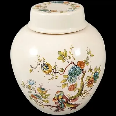 Mason's Ironstone Birds Of Paradise Large Cookie Ginger Jar / Biscuit Barrel • $51.29