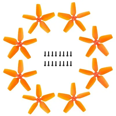 DJI Avata Drone Propellers Replacement Drone Accessories Orange (8pcs W/ Screws) • $9.99