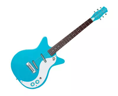 Danelectro '59 MOD NOS+ Electric Guitar - Baby Come Back Blue • $529