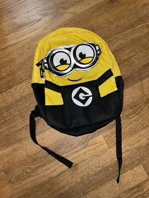Minions The Rise Of Gru Kids Backpack Yellow 14  X 17  Adjustable Straps • $19.99