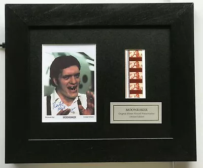 £29.99 • Buy James Bond 007 'MOONRAKER' Signed Repro Film Cell Memorabilia*