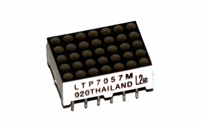 £12.99 • Buy Lite-On LTP-7057M  5x7 Green/Red LED Dot Matrix Display