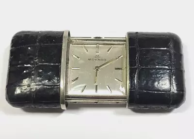 Vintage Movado Ermeto Travel Watch With Original Box • $899