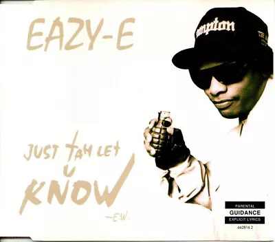 Eazy-E - Just Tah Let U Know (CD Maxi) • £8.49