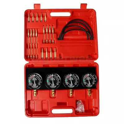 $55.89 • Buy 4X Motorcycle Fuel Vacuum Carburetor Carb Synchronizer Tool Balancer Gauge US