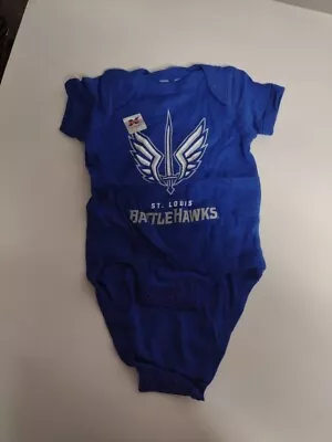 NEW XFL St. Louis Battlehawks Logo Toddler 18M Size M Baby Infant Jumpsuit UFL • $5