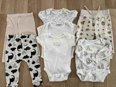 £5 • Buy Baby Boy 6-9 Months Bundle Leggings Joggers Bodysuits George Primark F&F Next