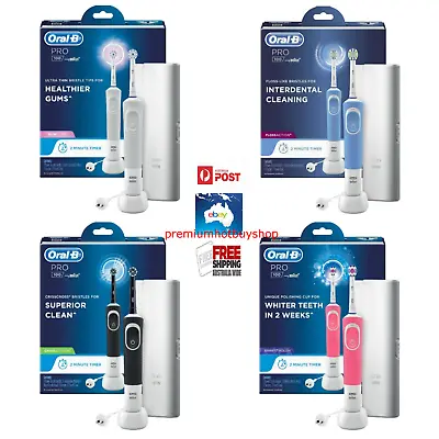 $49.99 • Buy Oral-B Pro100 Electric Toothbrush Holder Brush Head Dental Oral Care Health Bath