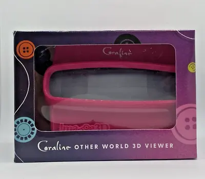 Coraline Other World 3D Viewer Figure Reel View Master W/Film Movie Stills Laika • $149.99