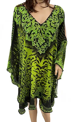 CZARINA - 🌿Green Tigress Kaftan Dress - NEW With Tags • $199
