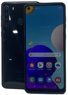 Samsung Galaxy A21 SM-A215U Black 32GB METRO PCS  Only - EXCELLENT CONDITION • $76