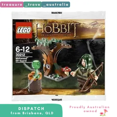 *PRICE DROP* - LEGO® The Hobbit: Mirkwood Elf Guard (30212) - RETIRED SET • $43