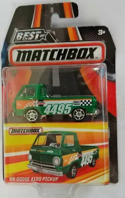 BEST OF MATCHBOX SERIES 1 '66 DODGE A100 PICKUP Lightly Worn Packaging • $8.99