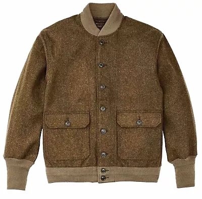 Filson CCC Wool Bomber 20263385 Marsh Olive Dark Army Jacket Limited Civilian CC • $199.99