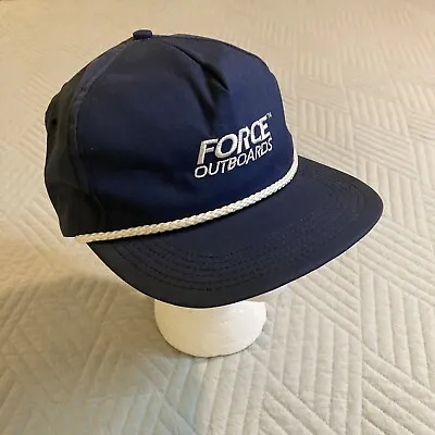 Vintage Force Outboard Motors Fishing Snapback Trucker Hat Cap USA Made RARE • $69.99