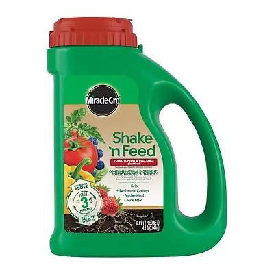 Miracle-Gro Shake 'N Feed Tomato Fruit & Vegetable Plant Food 4.5lb. • $16.88