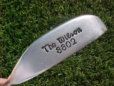 The Wilson 8802 Flange Blade Putter 35  Long RH Golf Club W NOS Tacki-Mac Grip • $125
