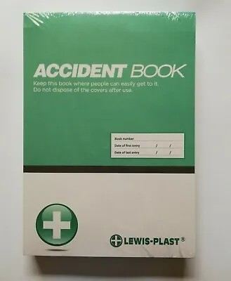 £13.85 • Buy First Aid Accident Incident Book - Pack Of 5 - A4 Size - 50 Pages - Shop, Office