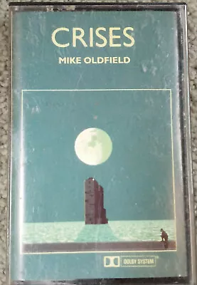 Audio Cassette Mike Oldfield - Crises - Original UK 1983 Virgin Cassette • £3.50