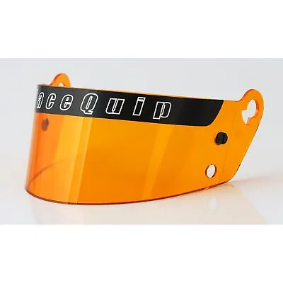 Racequip 202006 Helmet Face Shield Amber Fits Sportmod & Sa-2005 Helmet • $44.95