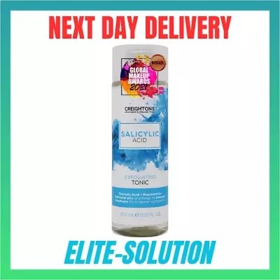 Creightons Salicylic Acid Exfoliating Tonic 200Ml • £2.99