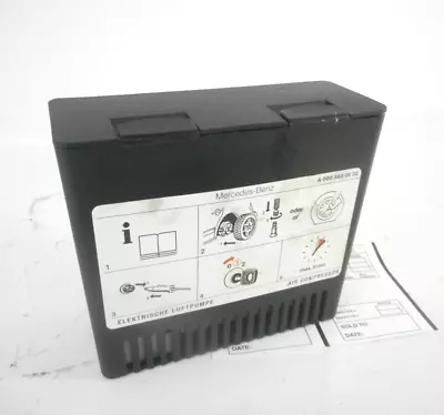 03 Mercedes-Benz C230 Trunk Spare Tire Inflator Air Compressor OEM • $56.24