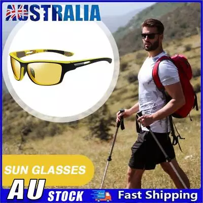 Polarized Sunglasses Men Women Driving Cycling Night Vision Glasses (D) * • $10.38