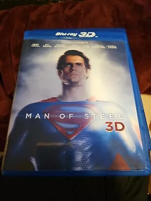 Man Of Steel (Blu-ray 3D 2013) • $7.50