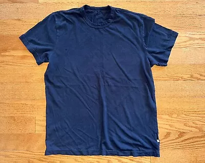 James Perse Mens Navy Blue Cotton T-shirt- L • $25.99