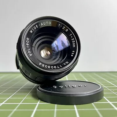 $24.99 • Buy SOLIGOR JAPAN 35mm F2.8 Wide-Auto Prime Lens 52Φ AM SLR Camera Pentax?