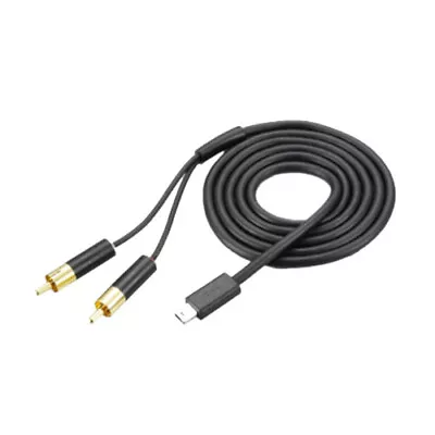HTC Audio Adapter Cable For HTC S522 MyTouch 3G And 1.2 - 11 Pin To RCA Cable • $8.49
