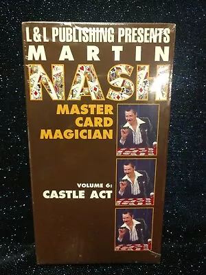 Martin Nash Castle Act Vol. 6 VHS Video Tape Master Card Magician  • $8.49