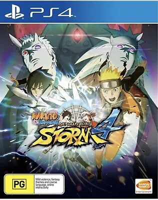 Naruto Shippuden Ultimate Ninja Storm 4 ( Playstation 4 / PS4 ) Preowned • $19.95