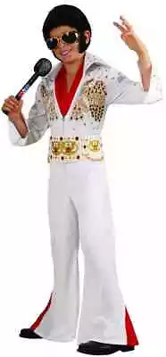 Elvis Presley Aloha Eagle White Fancy Dress Up Halloween Deluxe Child Costume • $51.95