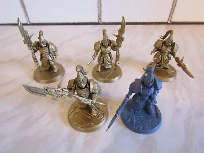 Warhammer 40k - Adeptus Custodes - CUSTODIAN WARDENS - 5 Figures • £27.50