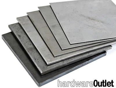 £3.50 • Buy Mild STEEL SHEET 0.9mm To 10mm Thick UK Multi Metal Plate Distributor 