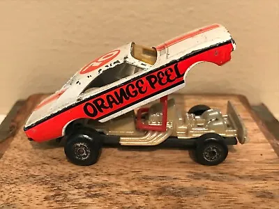 Vintage Matchbox Lesney Superfast No 70 Orange Peel/Funny Car Racer-1971 • $27