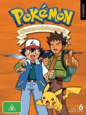 $29.90 • Buy Pokemon - Adventures On The Orange Islands SEASON 2 DVD