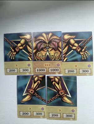 Exodia The Forbidden One Anime Style Cards • £7.99