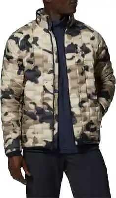 New Mens Mountain HardWear Summiter Down Jacket 650 Fill Dunes Camo Size XXL • $89