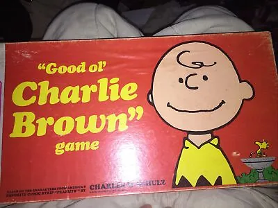 Milton Bradley GOOD OL' CHARLIE BROWN Board Game (1971) • $16.99