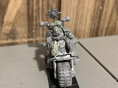 A9500 Warhammer 40k Chaos Space Marines Single Bike Biker Plasma Gun • $20