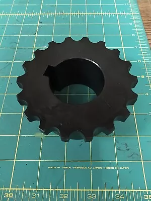 Browning C6018x2 Roller Chain Sprocket 2  Bore 18-Tooth #60 Chain 60BS18-2 • $30
