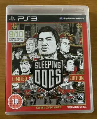 £5 • Buy Sleeping Dogs Limited Edition PS3 Game Sony PlayStation 3